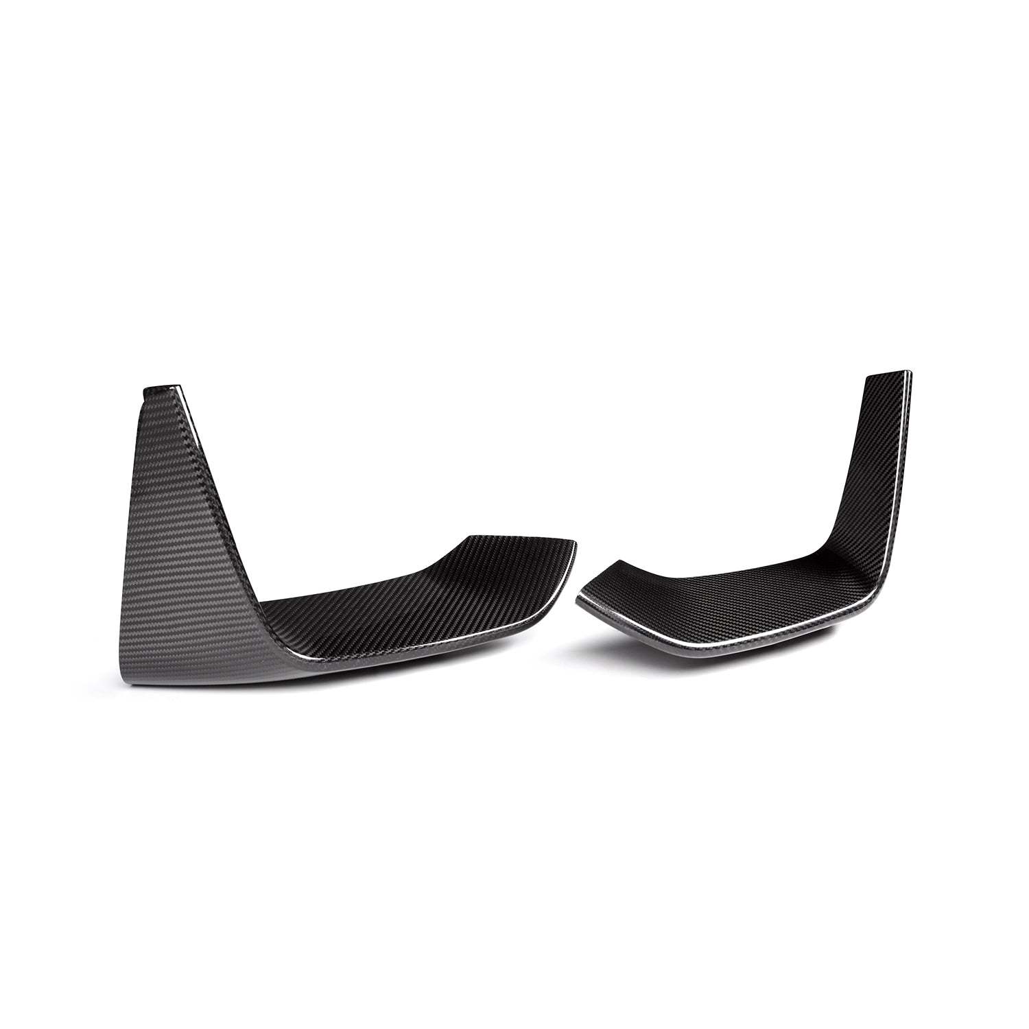 MHC+ BMW M3/M4 Performance Style Front Splitter In Gloss Pre Preg Carbon Fibre (F80/F82/F83)-CCO
