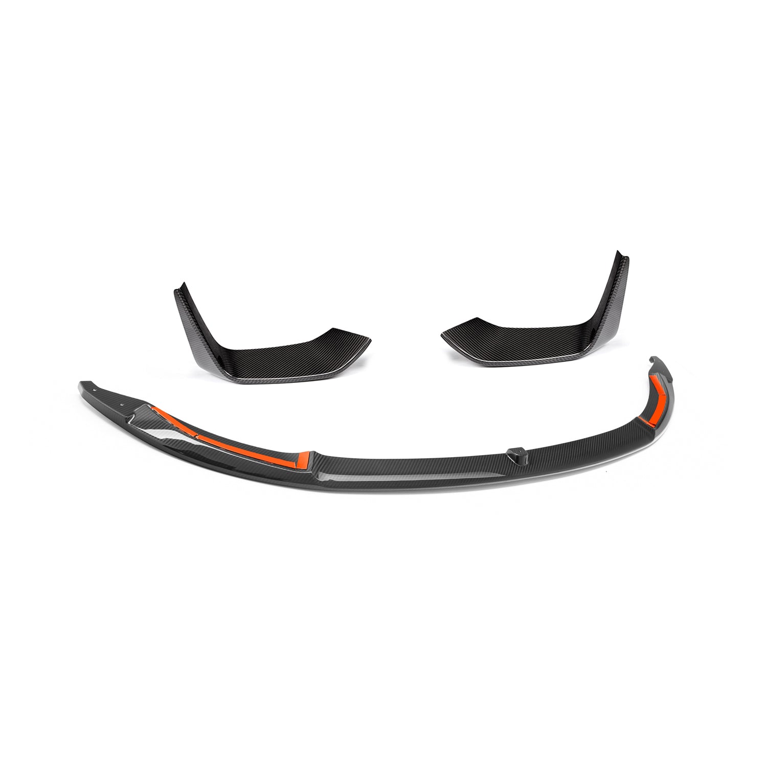 MHC+ BMW M3/M4 Performance Style Front Splitter In Gloss Pre Preg Carbon Fibre (F80/F82/F83)-CCO