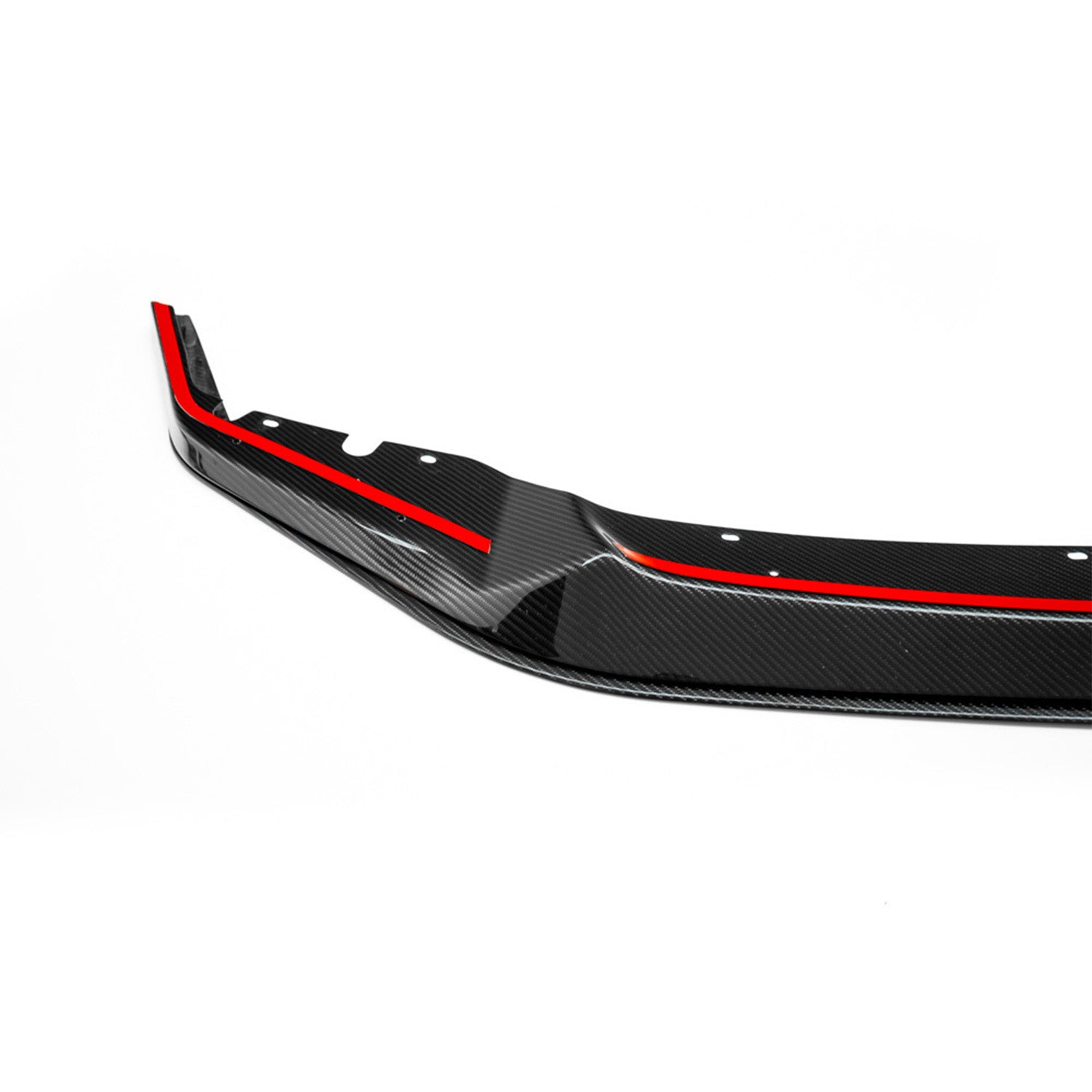 MHC+ BMW M2 Competition S55 GT Style Front Splitter In Gloss Pre Preg Carbon Fibre (F87C)-CCO
