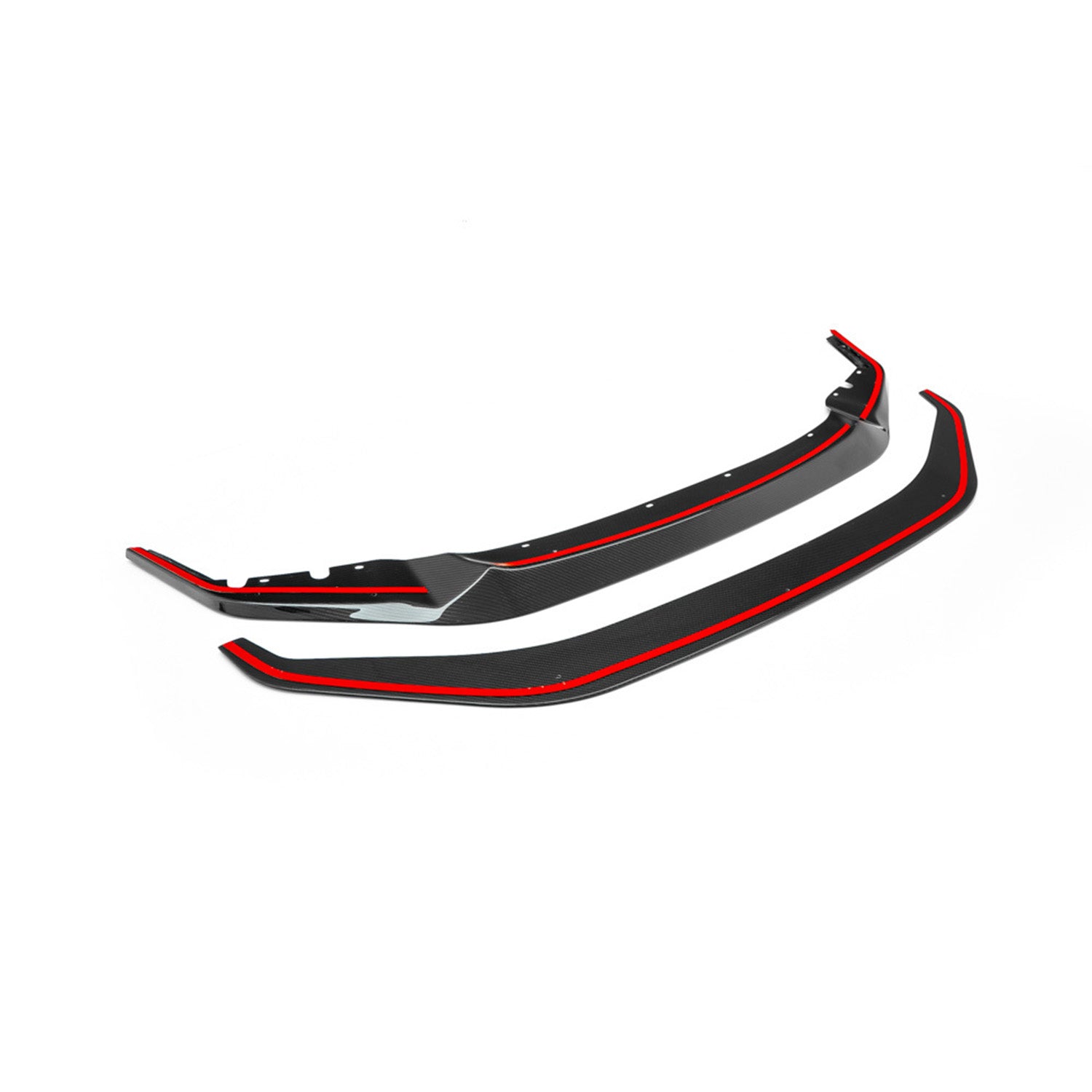 MHC+ BMW M2 Competition S55 GT Style Front Splitter In Gloss Pre Preg Carbon Fibre (F87C)-CCO
