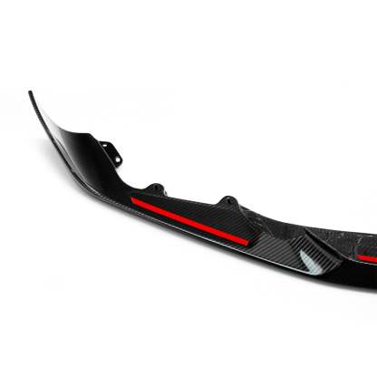 MHC+ BMW M2 Competition Performance Style Front Splitter In Gloss Pre Preg Carbon Fibre (F87C)-CCO