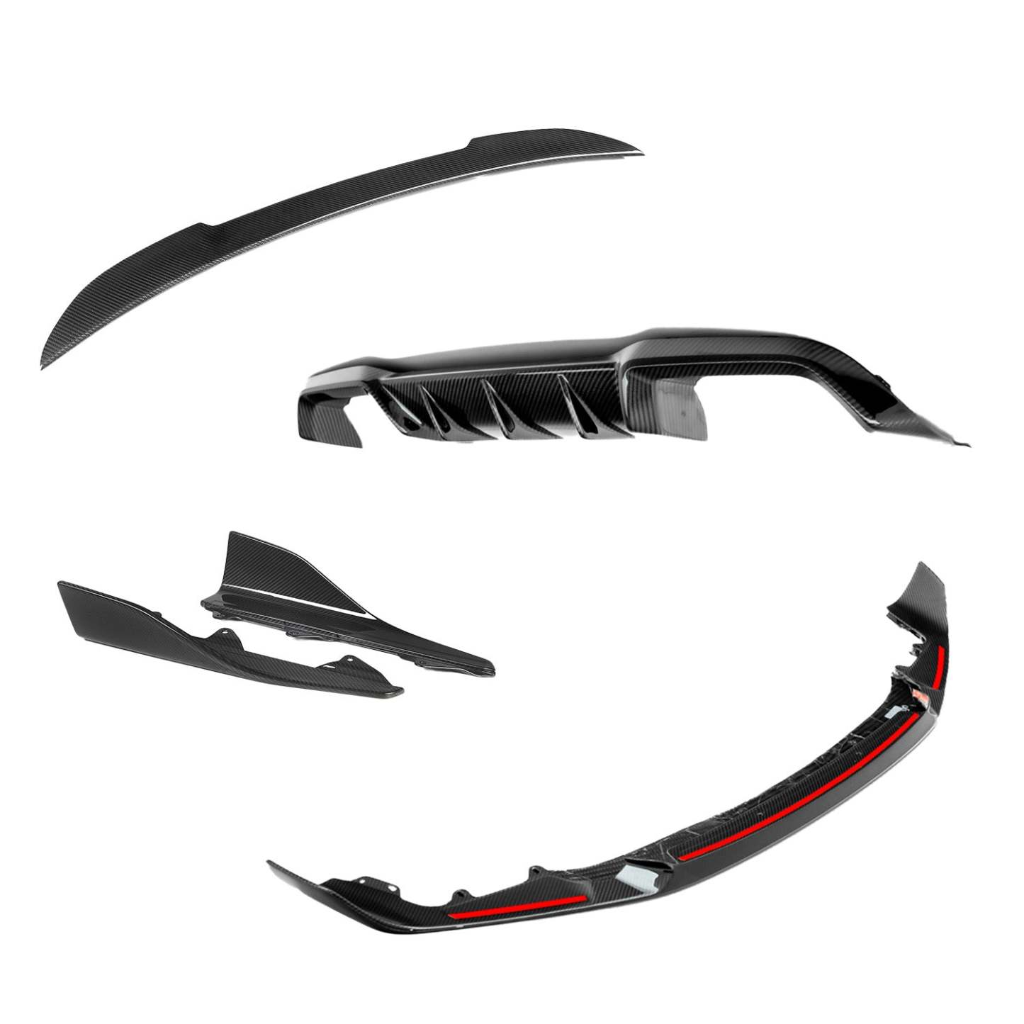 MHC+ BMW F87 M2 Competition Performance Carbon Fibre Body Styling Kit-CCO