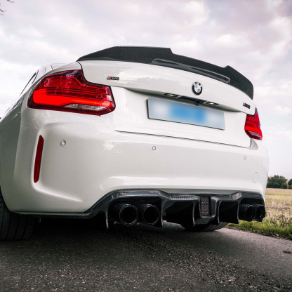 Ducktail Rear Spoiler Carbon Fiber For BMW M2/2 Series (F22/F87)