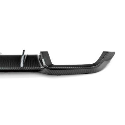 MHC+ BMW M2/M2 Competition Performance Style Rear Diffuser In Gloss Pre Preg Carbon Fibre (F87)-CCO