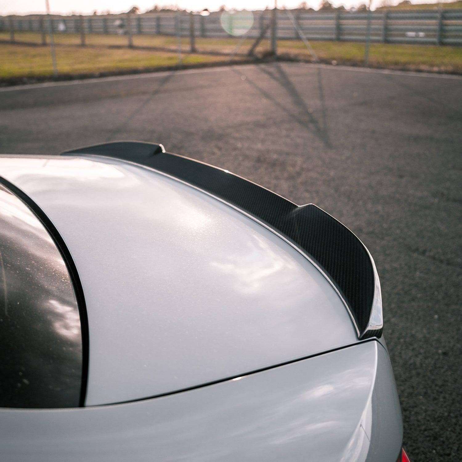 MHC+ BMW M3 CS Style Rear Spoiler In Pre Preg Carbon Fibre (G80)-CCO