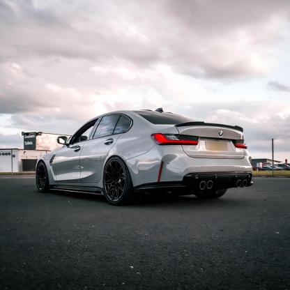 MHC+ BMW M3 CS Style Rear Spoiler In Pre Preg Carbon Fibre (G80)-CCO