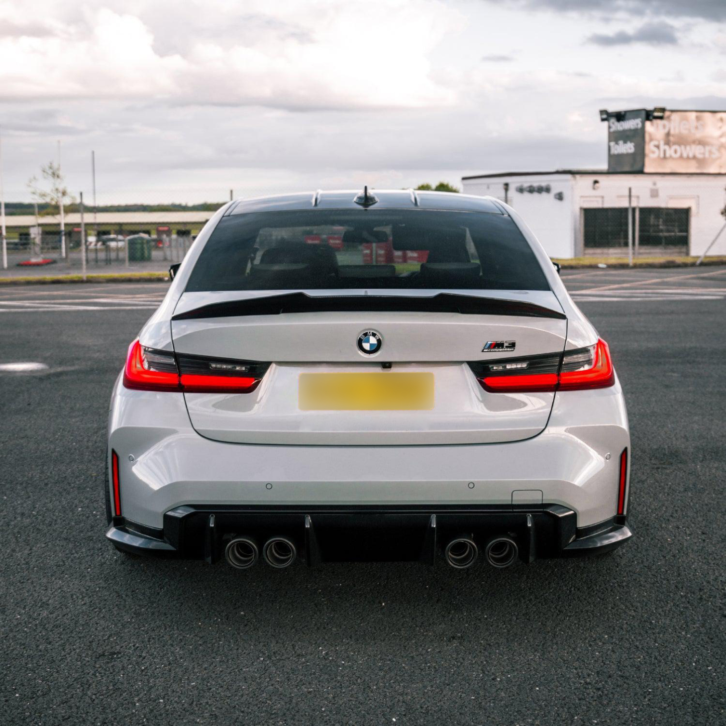 MHC+ BMW M3 Ducktail Style Rear Spoiler In Pre Preg Carbon Fibre (G80)-CCO
