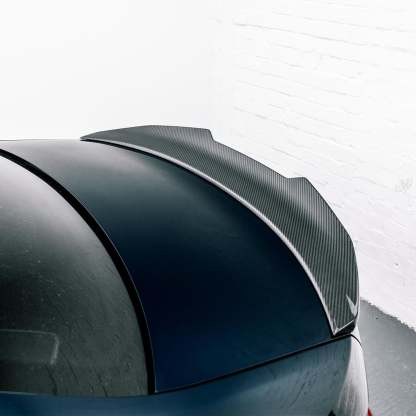MHC+ BMW M3 Ducktail Style Rear Spoiler In Pre Preg Carbon Fibre (G80)-CCO
