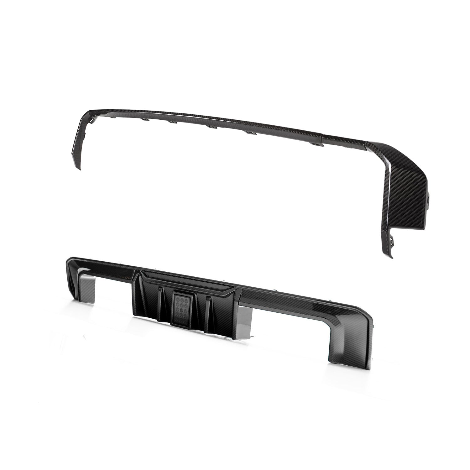 MHC+ BMW G80 M3 & G82 M4 Carbon Fibre Aggressive Rear Diffuser Kit-CCO