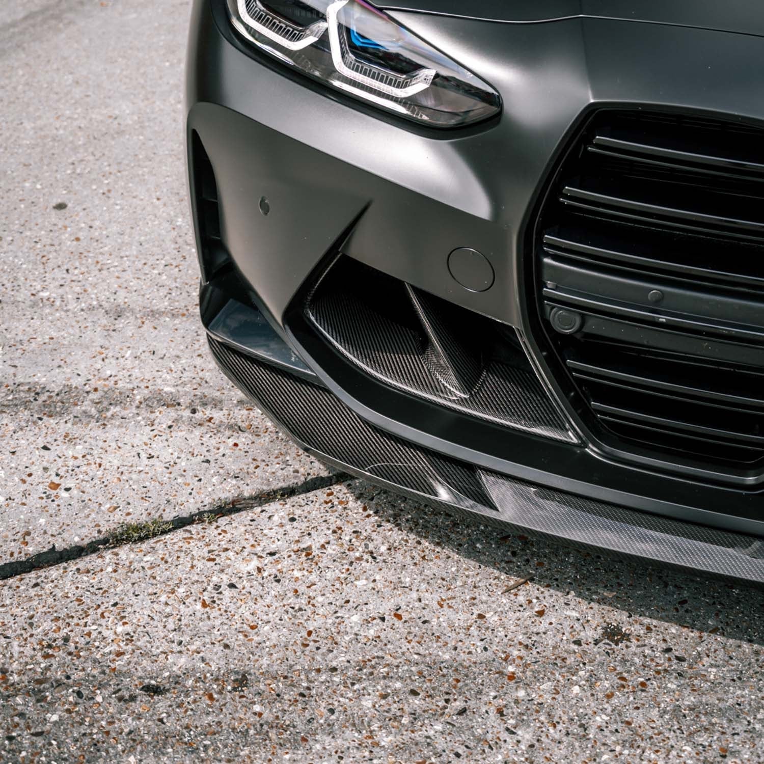 MHC+ BMW M3/M4 Performance Style Front Ducts In Pre Preg Carbon Fibre (G80/G81/G82/G83)-CCO