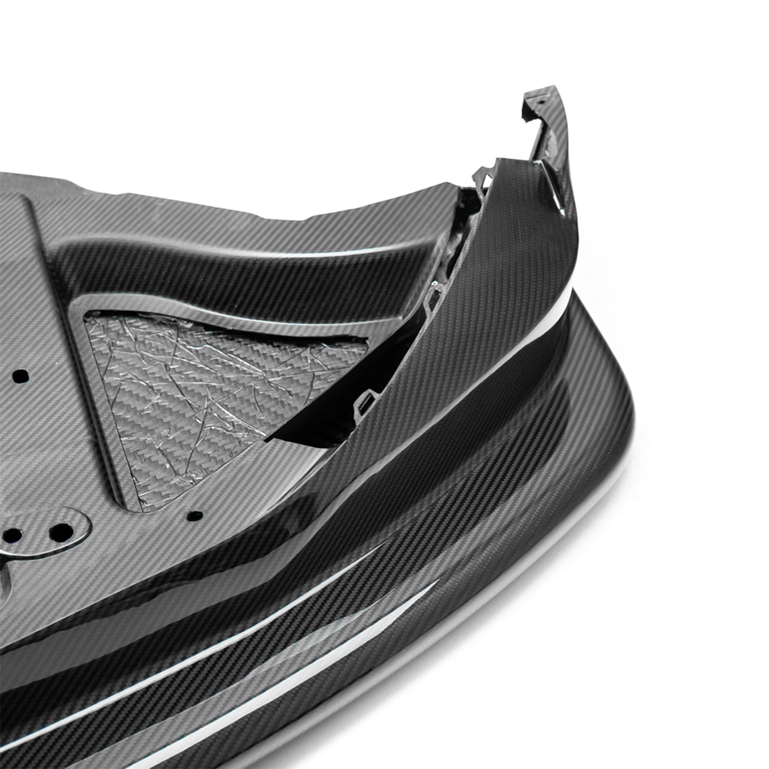 MHC+ BMW M3/M4 GT4 Style Front Splitter In Pre Preg Carbon Fibre (G80/G81/G82/G83)