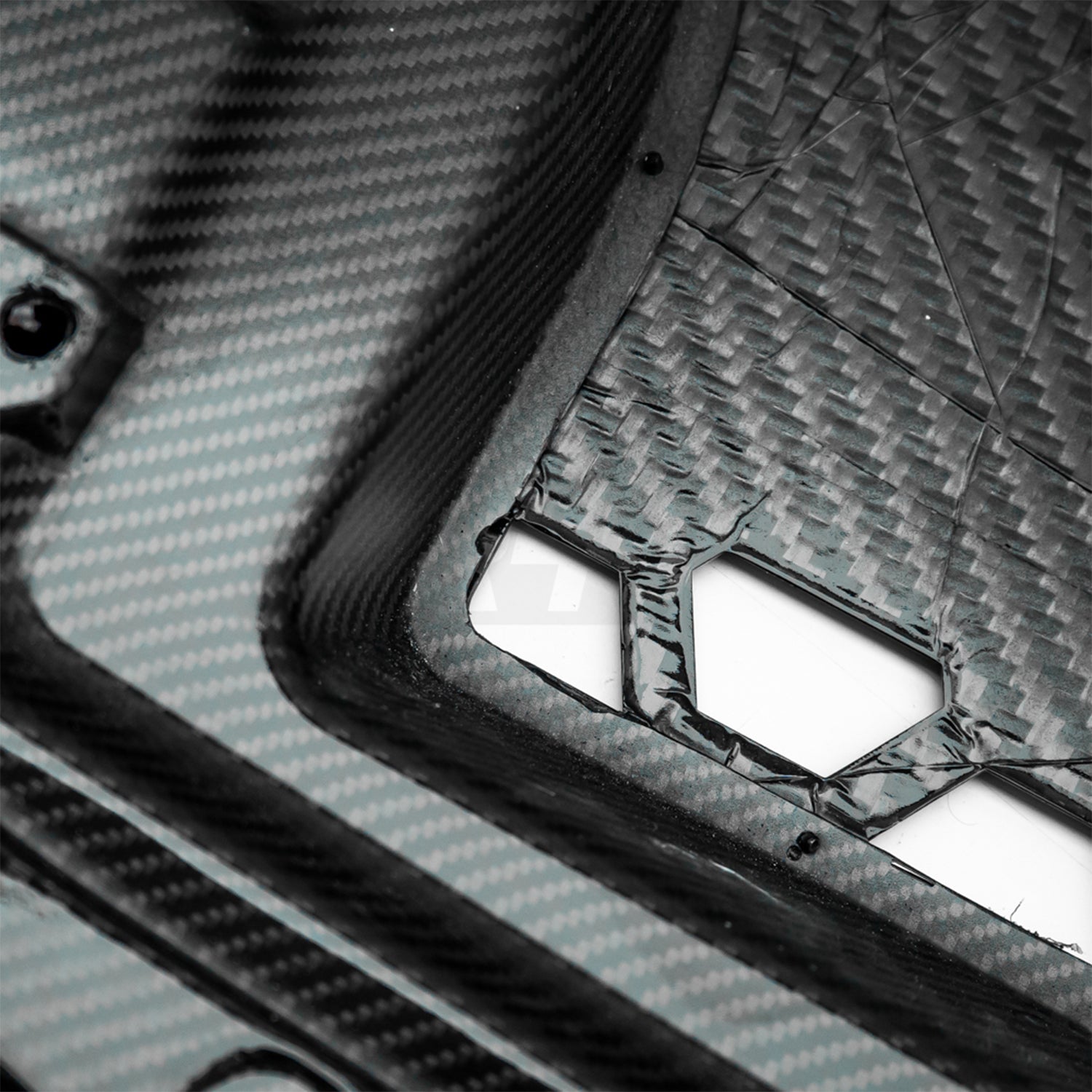 MHC+ BMW M3/M4 GT4 Style Front Splitter In Pre Preg Carbon Fibre (G80/G81/G82/G83)