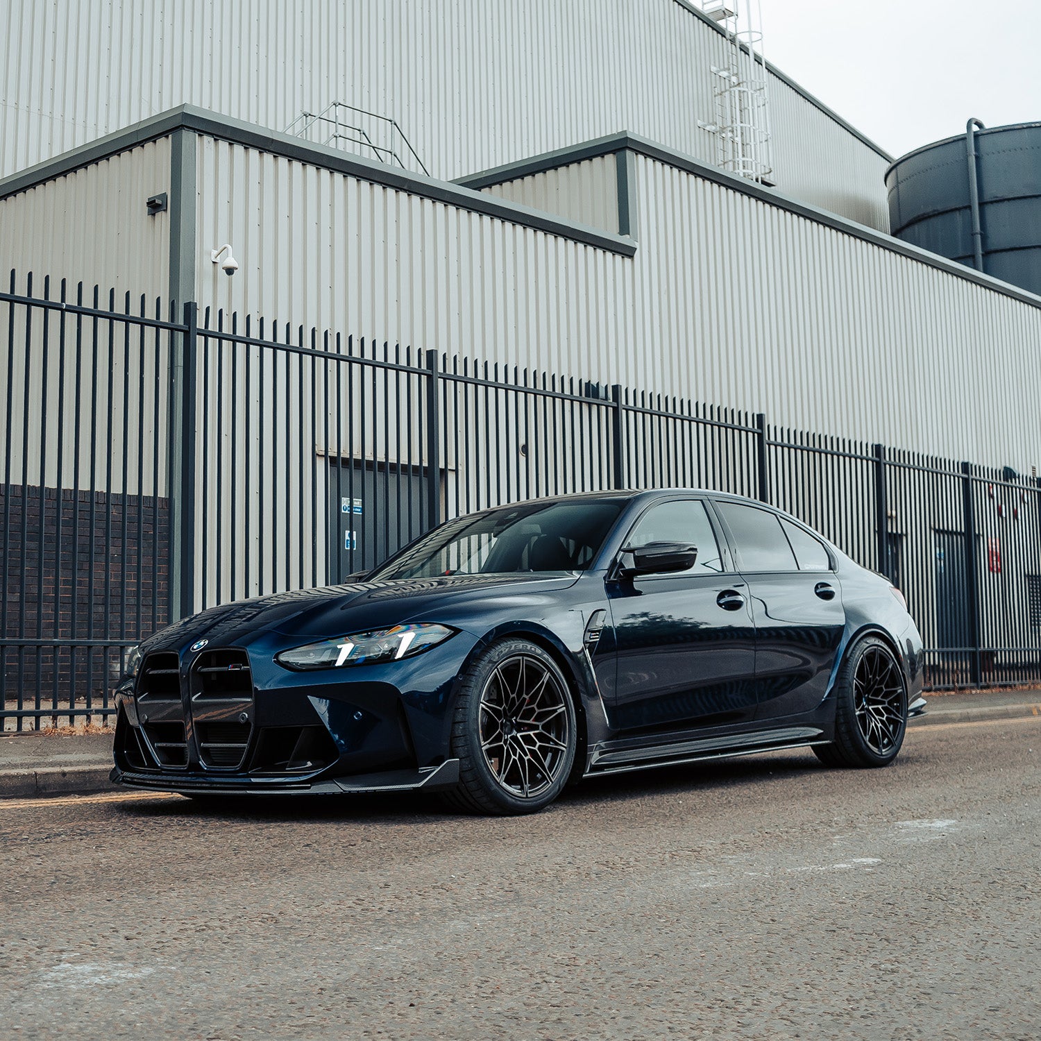 MHC+ BMW G80/G81 M3 & G82/G83 M4 CS Style Front Splitter In Pre Preg Carbon Fibre