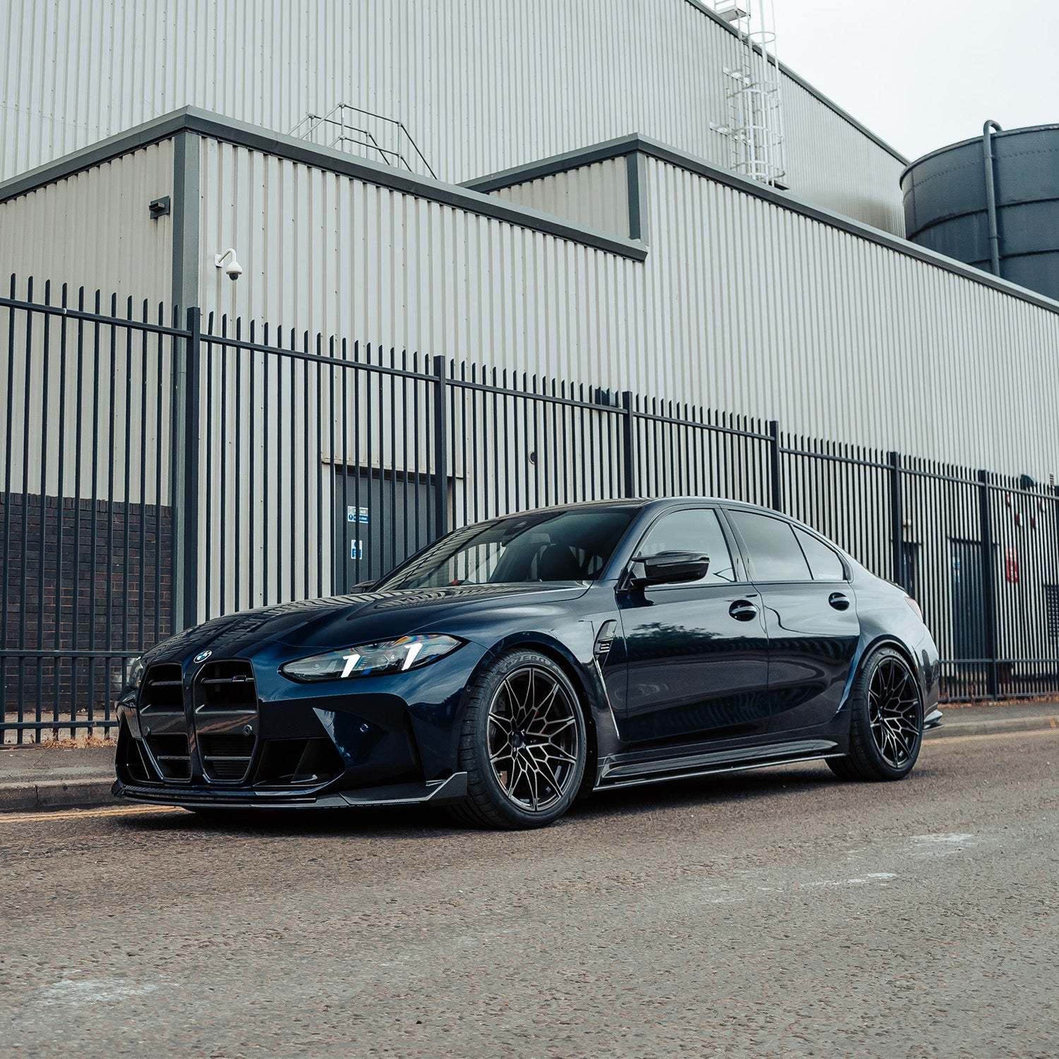 MHC+ BMW G80/G81 M3 & G82/G83 M4 CS Style Front Splitter In Pre Preg Carbon Fibre