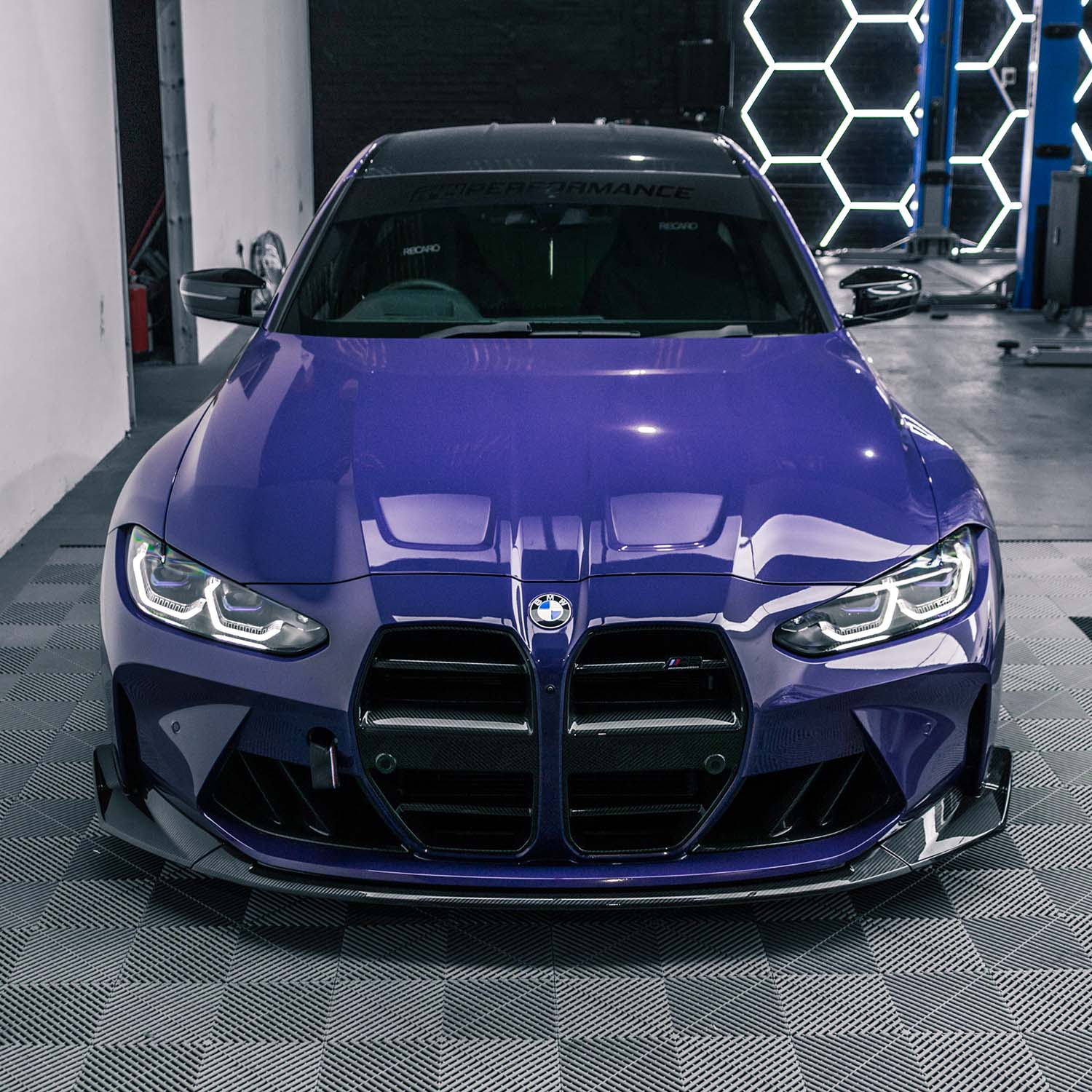 MHC+ BMW M3/M4 CSL Style Front Splitter In Pre Preg Carbon Fibre (G80/G81/G82/G83)-CCO