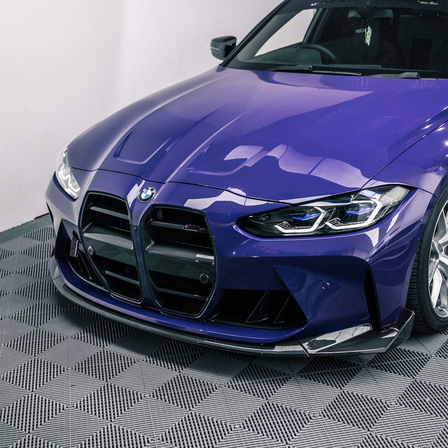 MHC+ BMW M3/M4 CSL Style Front Splitter In Pre Preg Carbon Fibre (G80/G81/G82/G83)-CCO