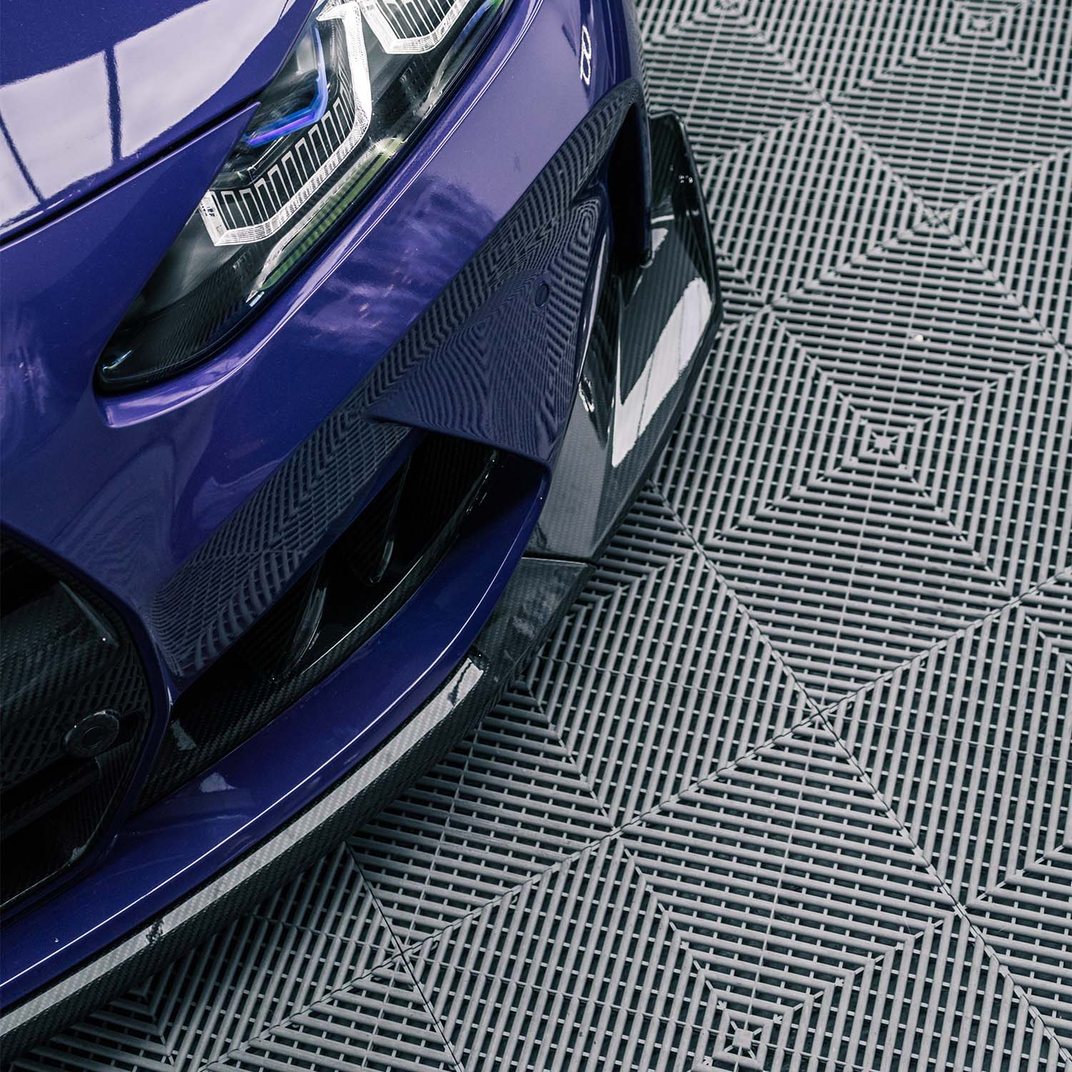 MHC+ BMW M3/M4 CSL Style Front Splitter In Pre Preg Carbon Fibre (G80/G81/G82/G83)-CCO