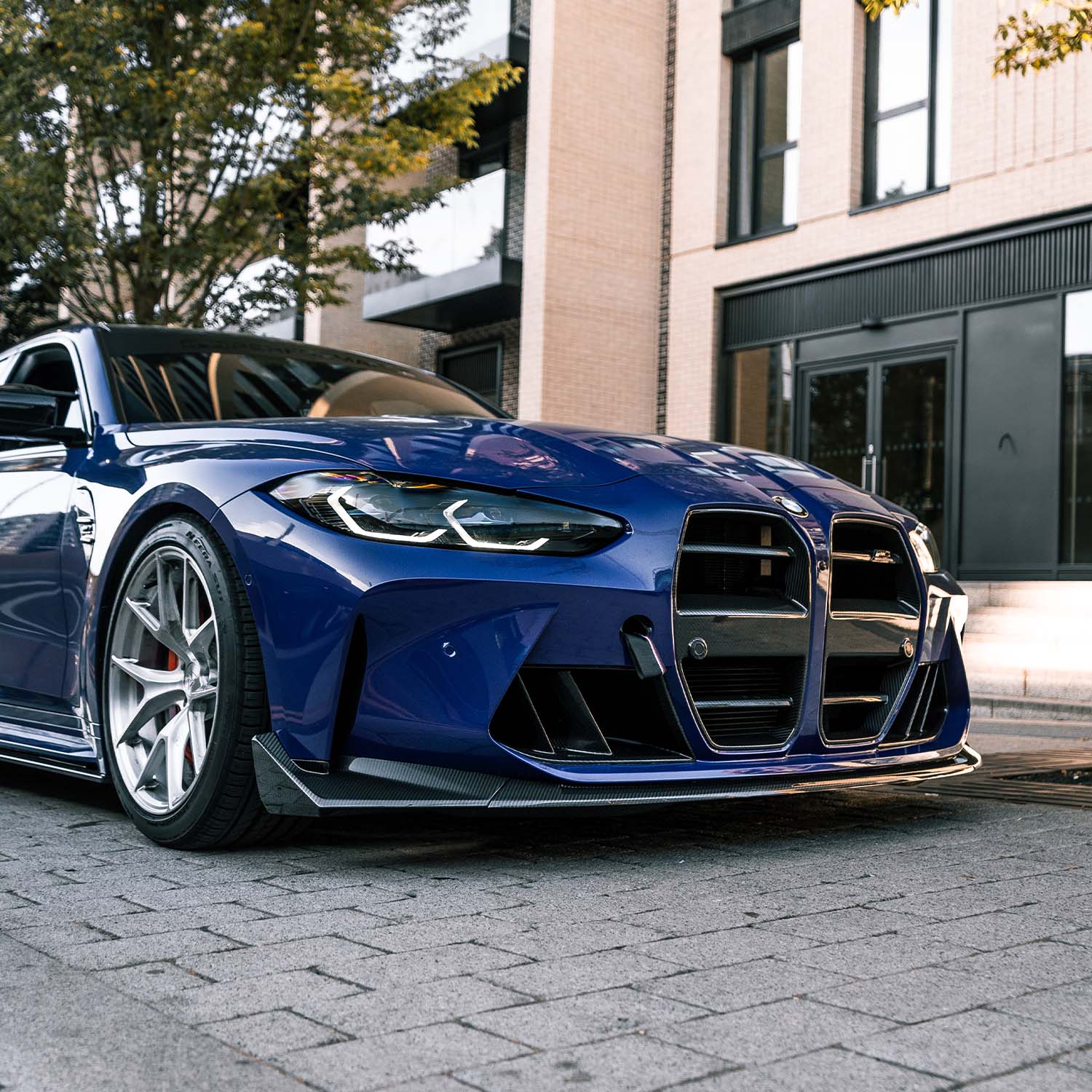 MHC+ BMW M3/M4 CSL Style Front Splitter In Pre Preg Carbon Fibre (G80/G81/G82/G83)-CCO