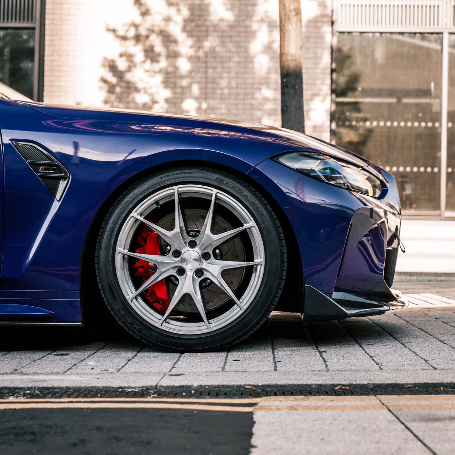 MHC+ BMW M3/M4 CSL Style Front Splitter In Pre Preg Carbon Fibre (G80/G81/G82/G83)-CCO