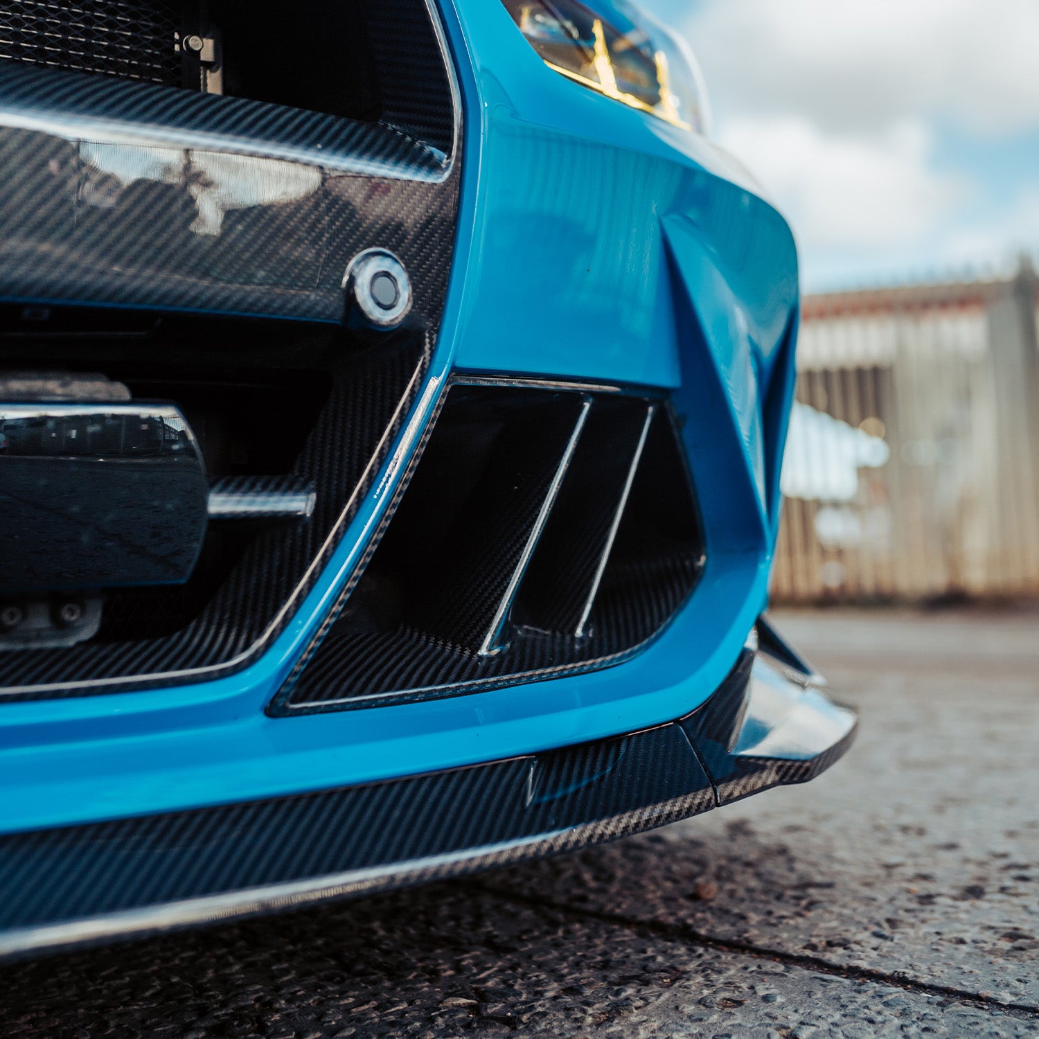 MHC+ BMW M3/M4 SP2 Front Splitter In Pre Preg Carbon Fibre (G80/G81/G82/G83)-CCO