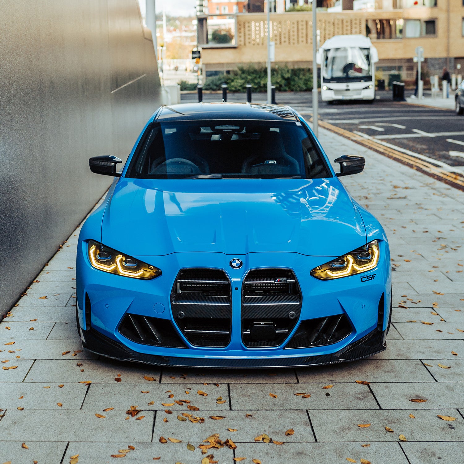 MHC+ BMW M3/M4 SP2 Front Splitter In Pre Preg Carbon Fibre (G80/G81/G82/G83)-CCO