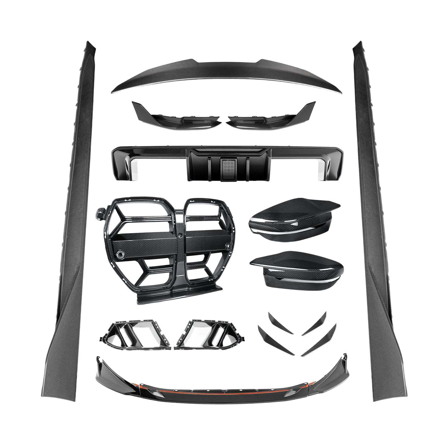 MHC+ BMW G80 M3 Ultra Aggressive Carbon Fibre Body Styling Kit-CCO