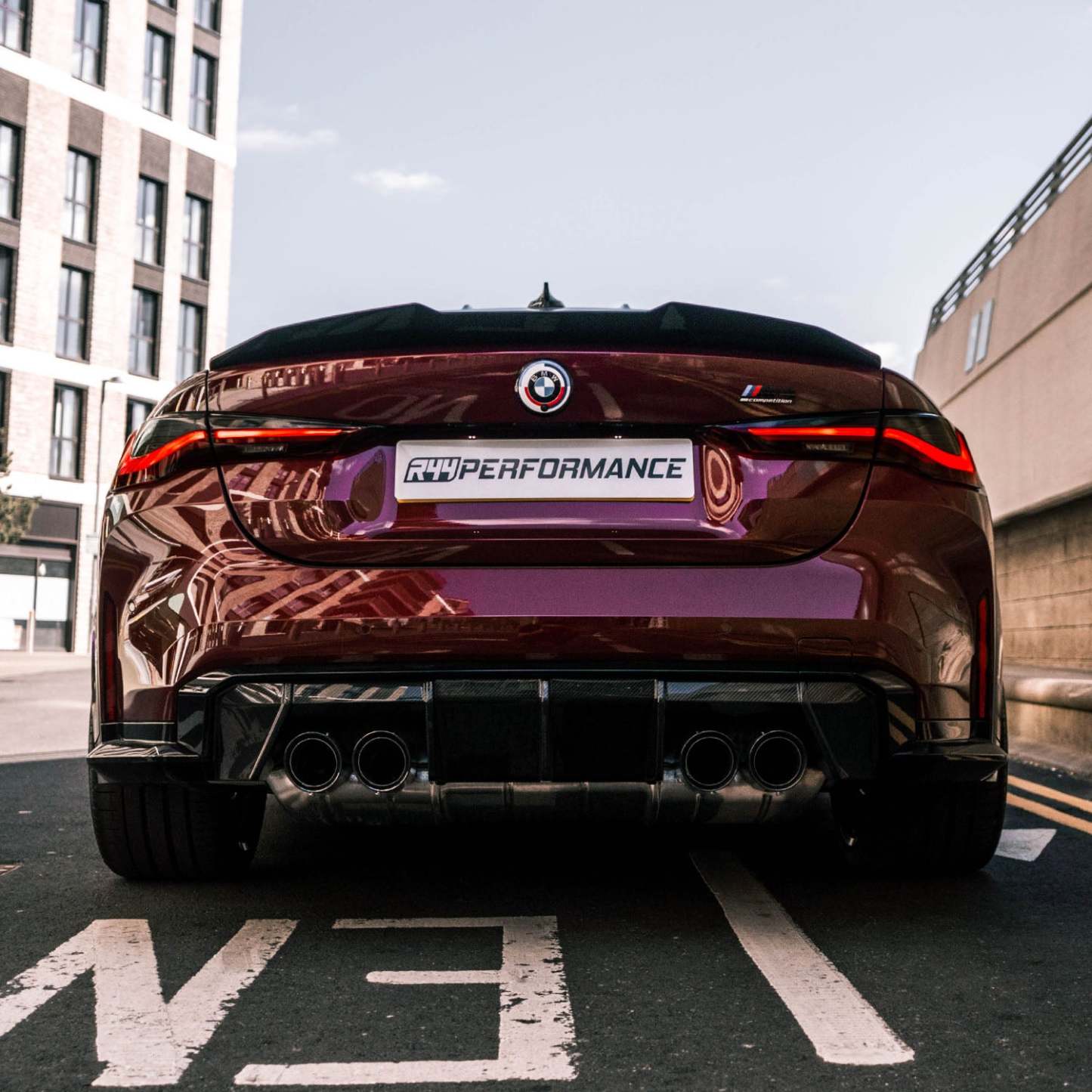 MHC+ BMW M4 Ducktail Style Rear Spoiler In Pre-Preg Carbon Fibre (G82)-CCO