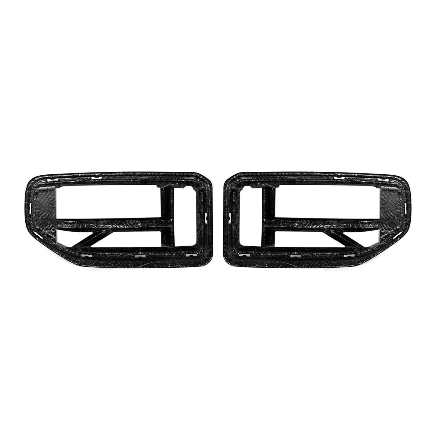 MHC+ BMW G87 M2 CSL Style Front Grilles In Pre Preg Gloss Carbon Fibre-CCO