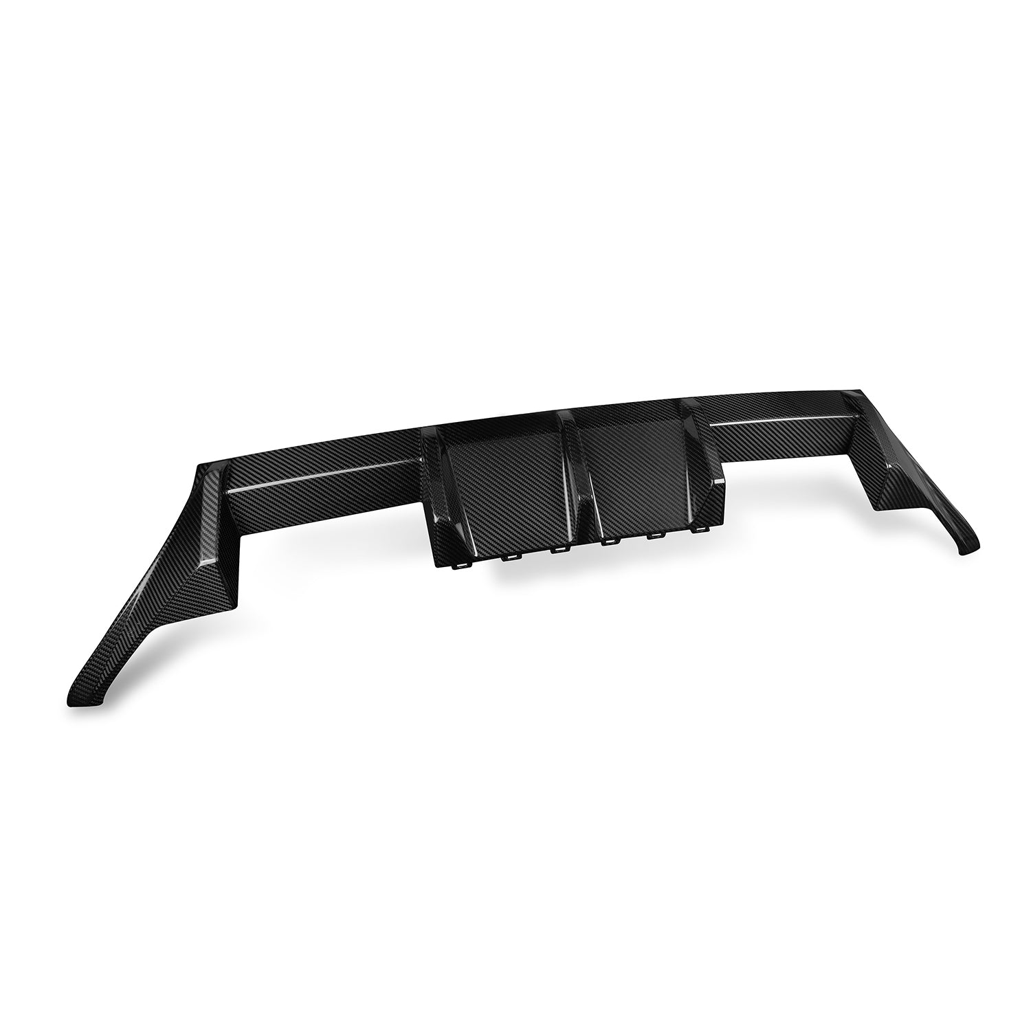MHC+ BMW M2 G87 OEM Style Rear Diffuser In Pre Preg Gloss Carbon Fibre (G87)-CCO