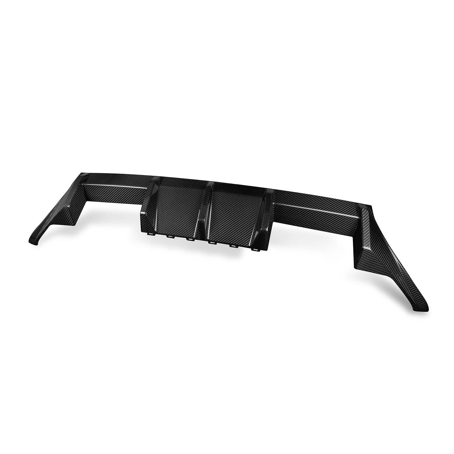 MHC+ BMW M2 G87 OEM Style Rear Diffuser In Pre Preg Gloss Carbon Fibre (G87)-CCO