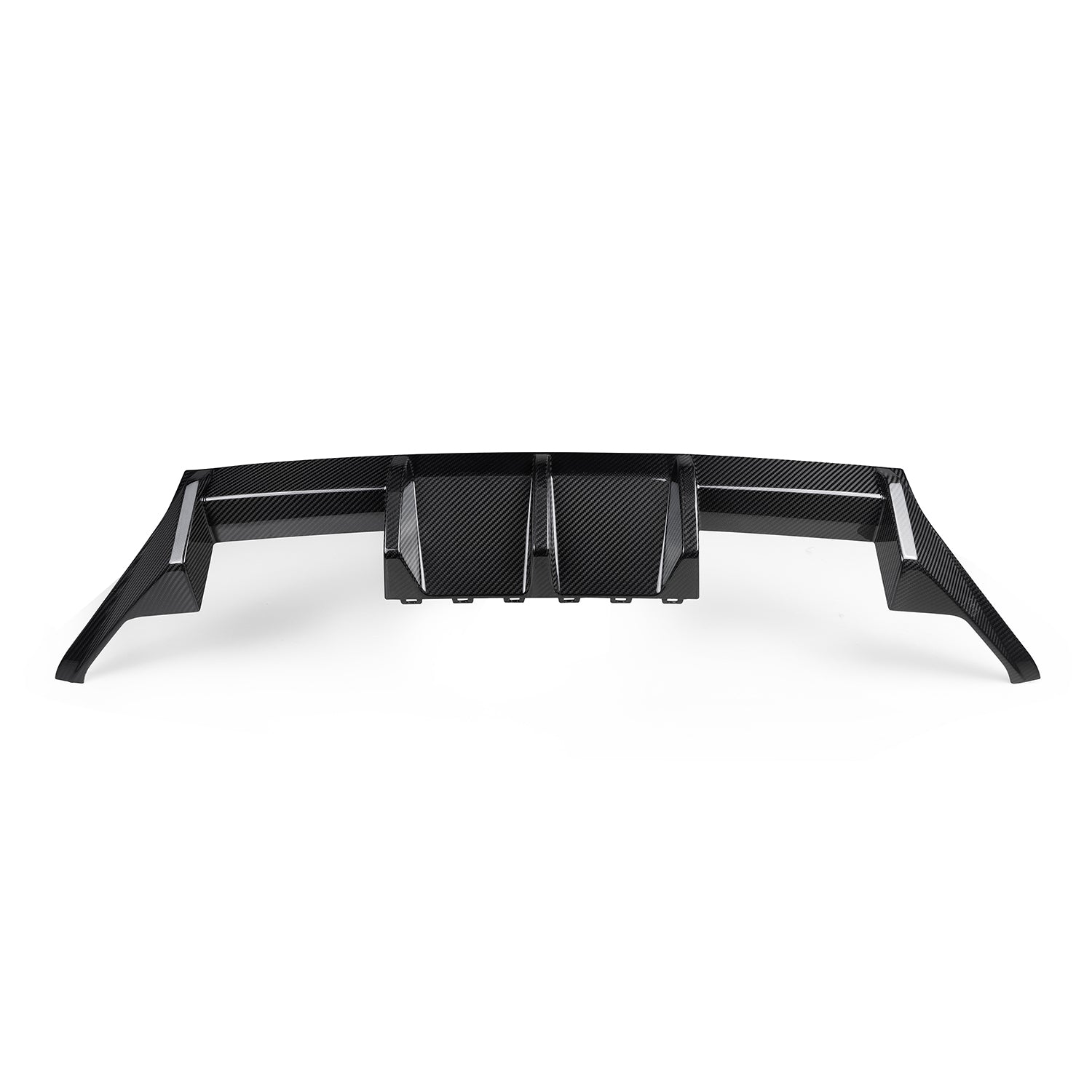 MHC+ BMW M2 G87 OEM Style Rear Diffuser In Pre Preg Gloss Carbon Fibre (G87)-CCO