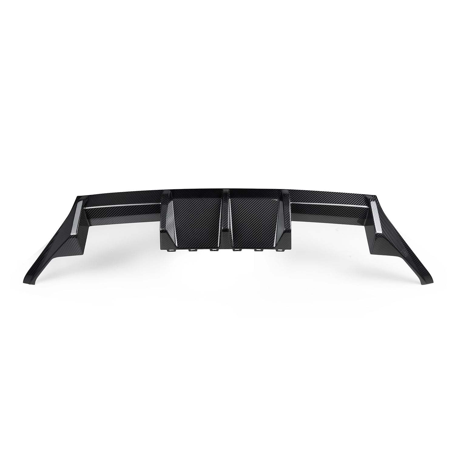 MHC+ BMW M2 G87 OEM Style Rear Diffuser In Pre Preg Gloss Carbon Fibre (G87)-CCO