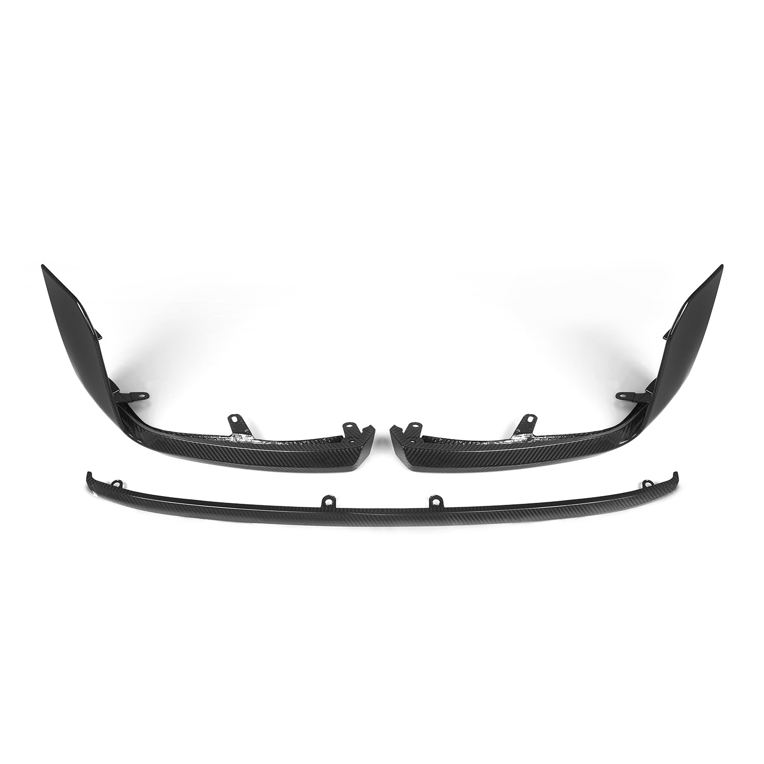 MHC+ BMW M2 G87 Performance Style Front Splitter In Pre Preg Gloss Carbon Fibre (G87)-CCO