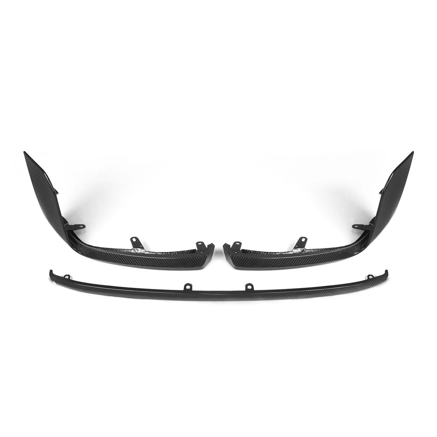 MHC+ BMW M2 G87 Performance Style Front Splitter In Pre Preg Gloss Carbon Fibre (G87)-CCO