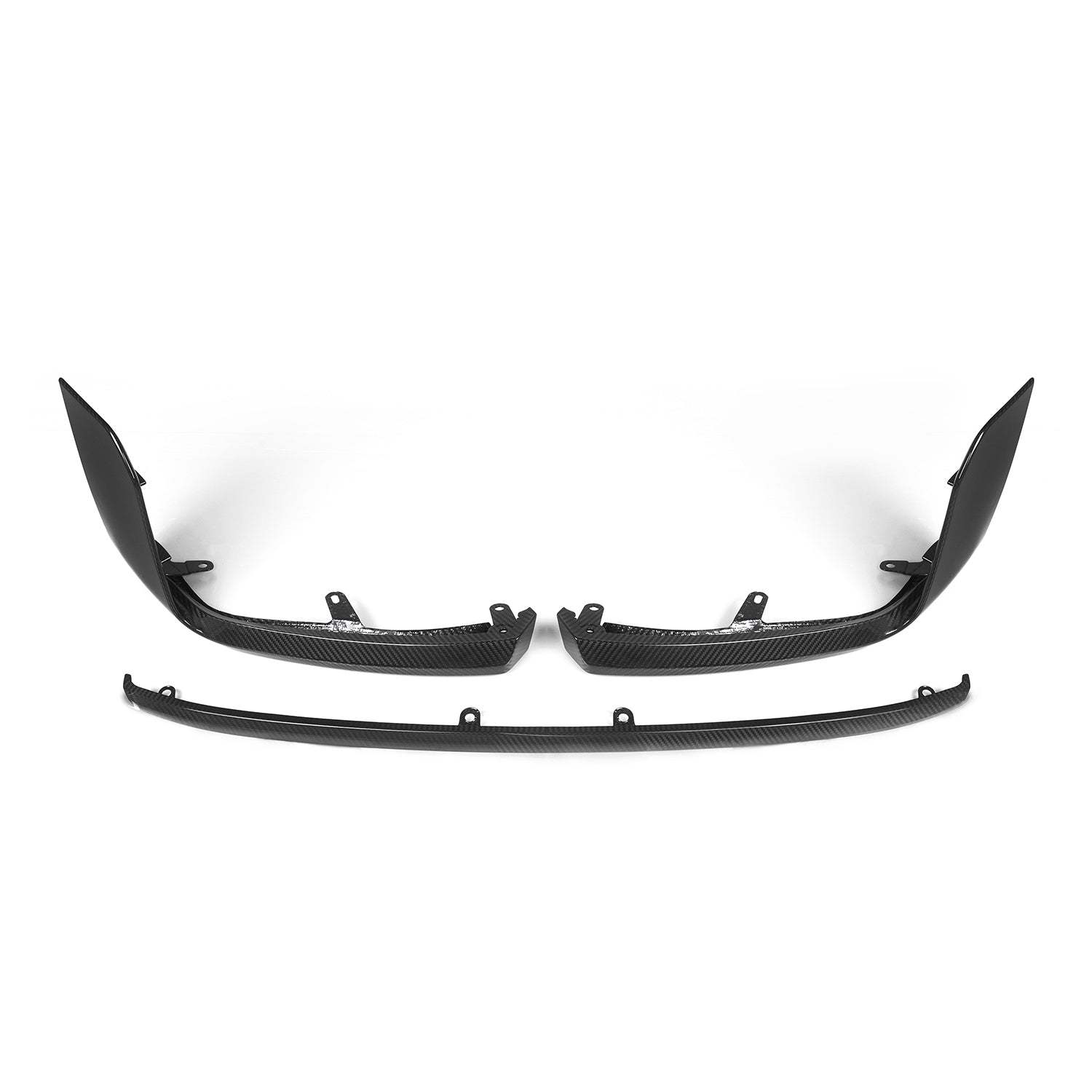 MHC+ BMW M2 G87 Performance Style Front Splitter In Pre Preg Gloss Carbon Fibre (G87)-CCO