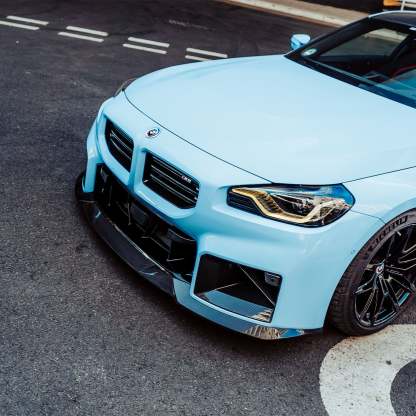 MHC+ BMW M2 G87 Performance Style Front Ducts In Pre Preg Gloss Carbon Fibre (G87)-CCO