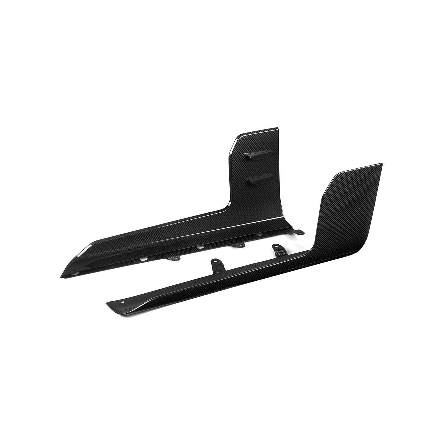 MHC+ BMW M2 G87 Performance Style Side Skirts In Pre Preg Gloss Carbon Fibre (G87)-CCO