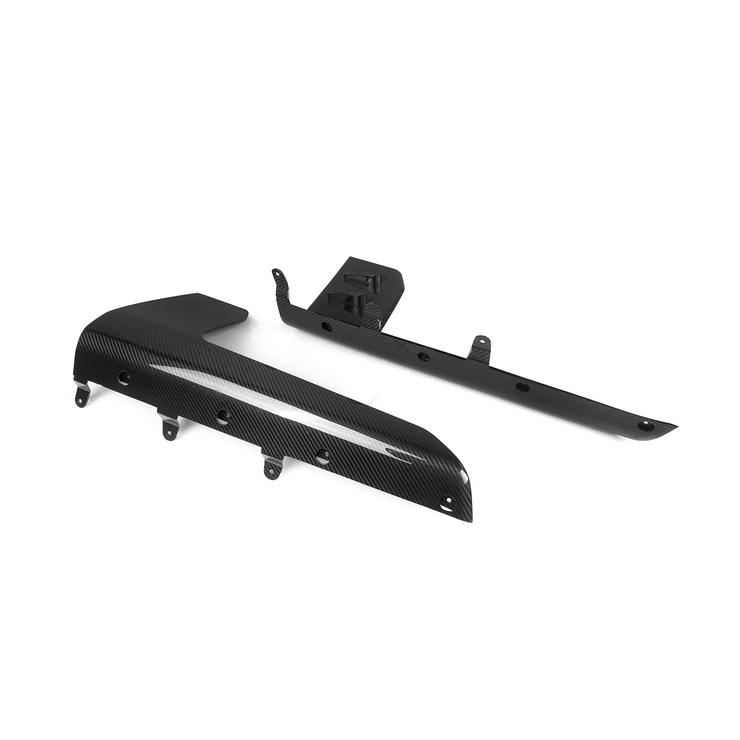 MHC+ BMW M2 G87 Performance Style Side Skirts In Pre Preg Gloss Carbon Fibre (G87)-CCO
