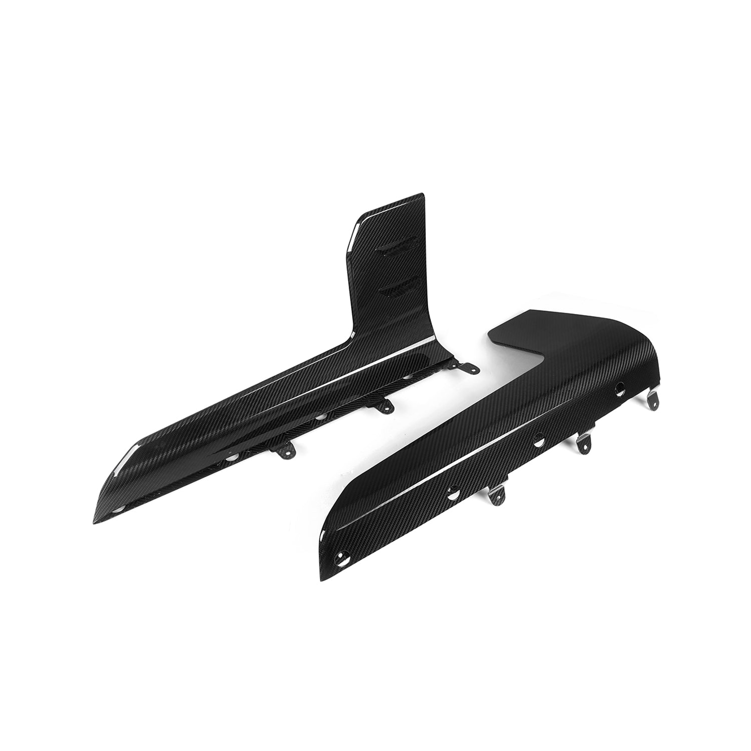 MHC+ BMW M2 G87 Performance Style Side Skirts In Pre Preg Gloss Carbon Fibre (G87)-CCO