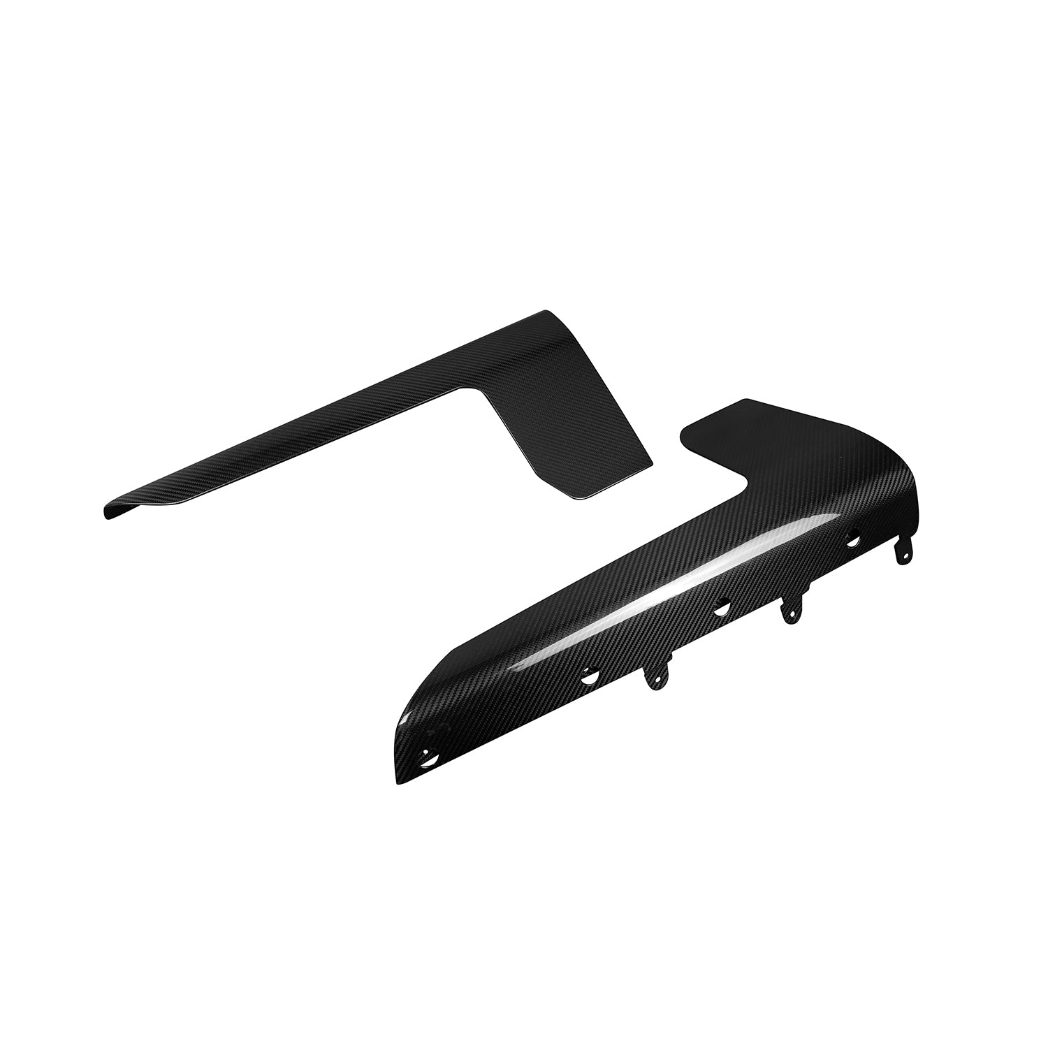 MHC+ BMW M2 G87 Performance Style Side Skirts In Pre Preg Gloss Carbon Fibre (G87)-CCO
