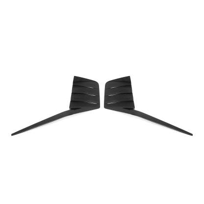 MHC+ BMW M2 G87 Performance Style Rear Rear Bumper Inserts In Pre Preg Gloss Carbon Fibre (G87)-CCO