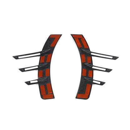 MHC+ BMW M2 G87 Performance Style Rear Side Fender Trims In Pre Preg Gloss Carbon Fibre (G87)-CCO