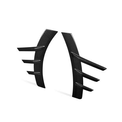 MHC+ BMW M2 G87 Performance Style Rear Side Fender Trims In Pre Preg Gloss Carbon Fibre (G87)-CCO