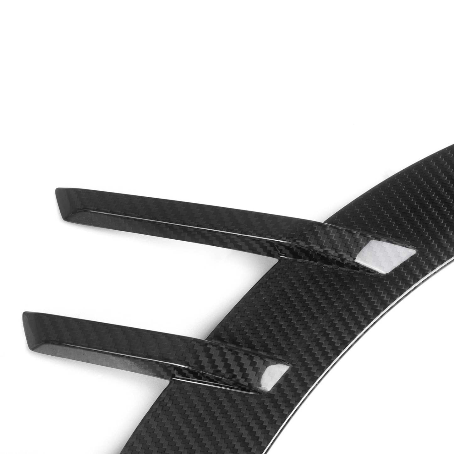 MHC+ BMW M2 G87 Performance Style Front Side Fender Trims In Pre Preg Gloss Carbon Fibre (G87)-CCO