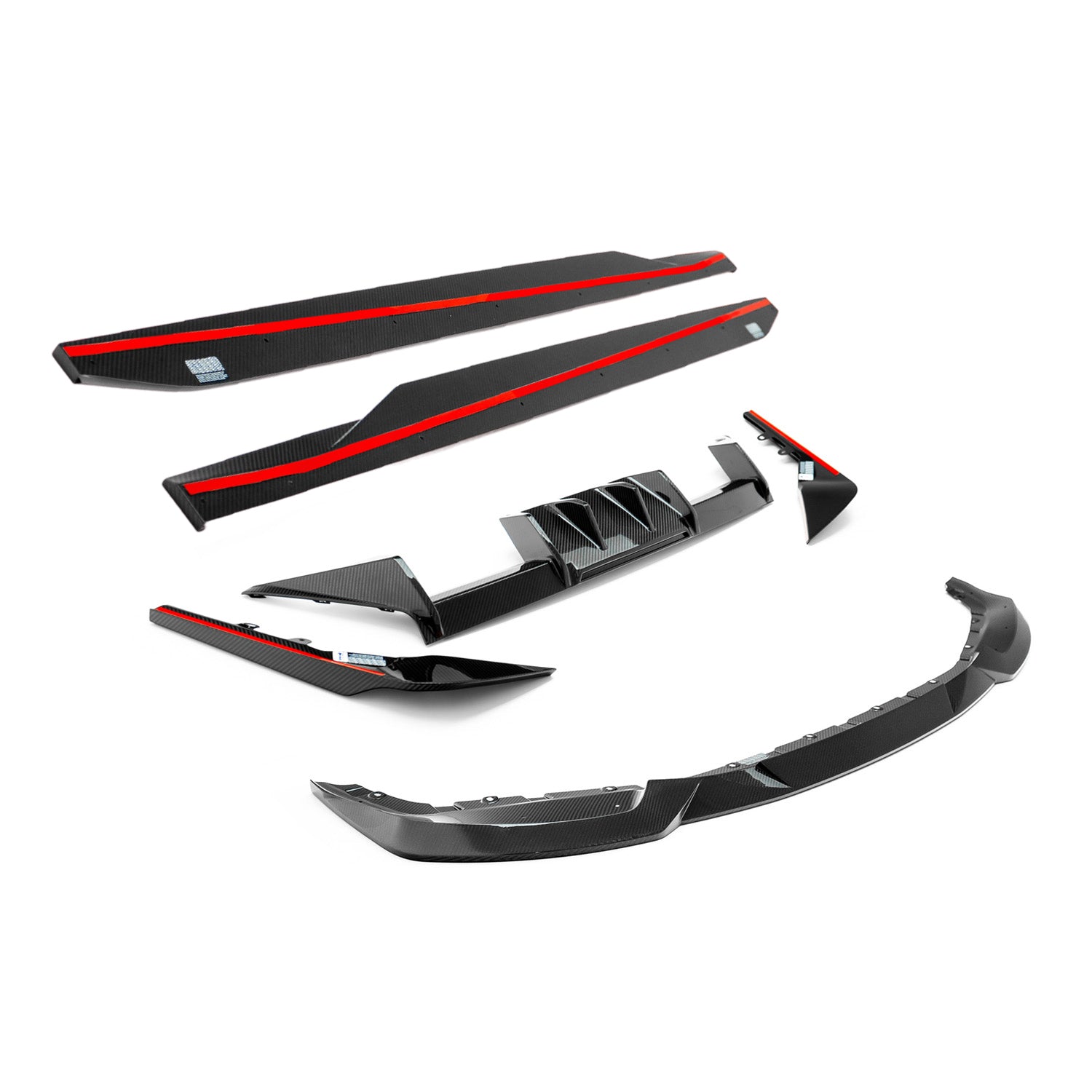 MHC+ BMW M2 G87 Edition 1 Styling Kit In Pre Preg Gloss Carbon Fibre (G87)-CCO