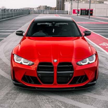 MHC+ BMW M3/M4 GT Style Front Grille With ACC In Pre Preg Carbon Fibre (G80/G81/G82/G83)-CCO