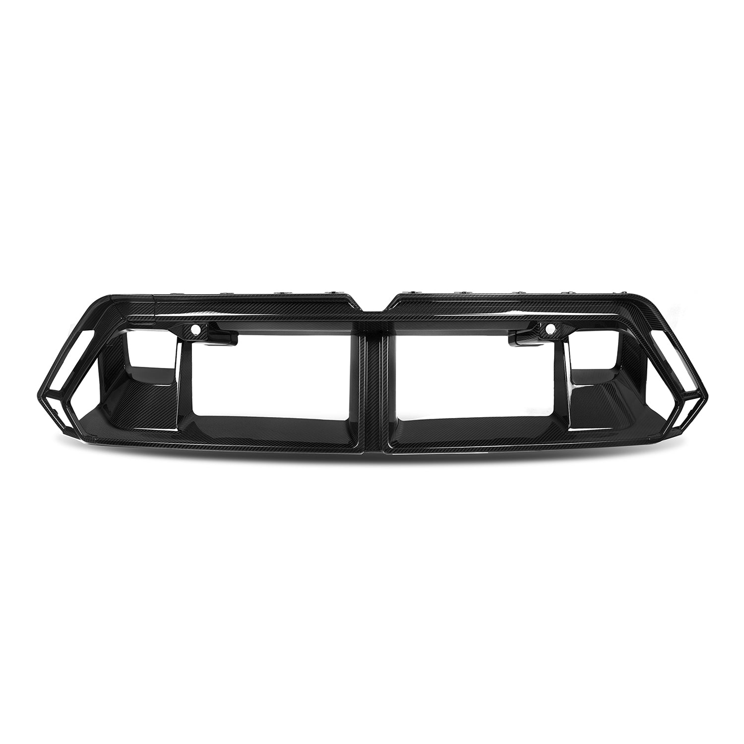 MHC+ BMW G90 & G99 M5 Central Front Bumper Trim In Pre Preg Carbon Fibre-CCO