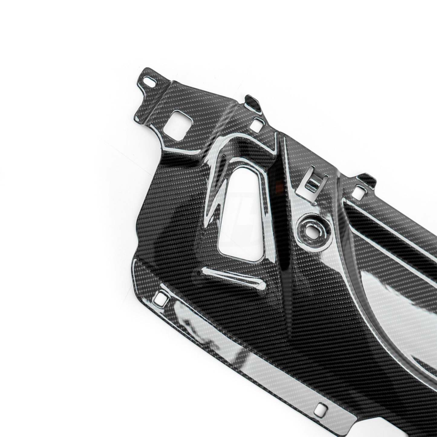 MHC+ BMW G90 & G99 M5 Full Replacement Radiator Cooling Shroud Slam Panel In Pre Preg Carbon Fibre-CCO