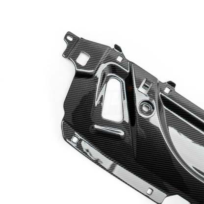 MHC+ BMW G90 & G99 M5 Full Replacement Radiator Cooling Shroud Slam Panel In Pre Preg Carbon Fibre-CCO