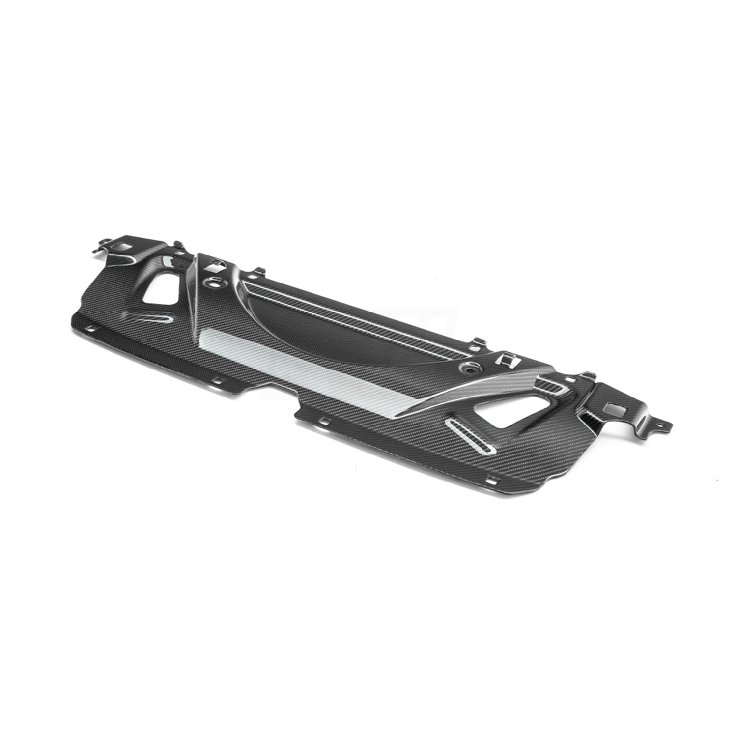MHC+ BMW G90 & G99 M5 Full Replacement Radiator Cooling Shroud Slam Panel In Pre Preg Carbon Fibre-CCO